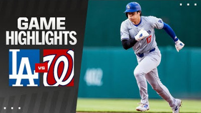 [토토닥터] 워싱턴 VS LA 다저스 [2024. 04. 25] MLB 중계 하이라이트