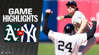[토토닥터] 뉴욕 양키스 VS 오클랜드 [2024. 04. 23] MLB 중계 하이라이트