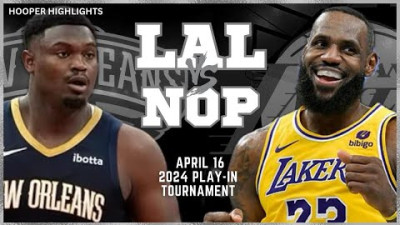 [토토닥터] 뉴올리언스 vs LA 레이커스 [2024. 04. 17] NBA 중계 하이라이트